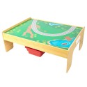 KidKraft - Adventure Town Railway Train Set & Table
