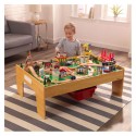 KidKraft - Adventure Town Railway Train Set & Table