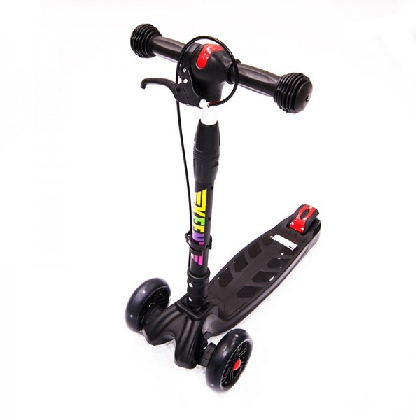 Keenz - Kids Foldable Scooter With Brakes - Black