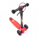Keenz - Kids Foldable Scooter With Brakes - Red