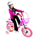 MYTS 12" Wildflower Girls Bicycle with Basket