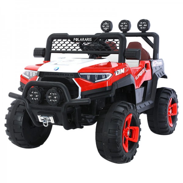 MYTS 12V Rechargeable Mirage Jeep SUV - Red