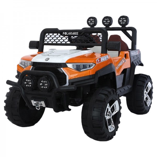 MYTS 12V Rechargeable Mirage Jeep SUV - Yellow