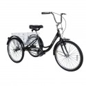 Classic Adult Tricycle 24-inch - Black