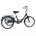 Classic Adult Tricycle 24-inch - Black