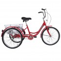 Classic Adult Tricycle 24-inch - Red