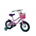 Mogoo Athena Kids Bicycle - 12 Inch Light Pink