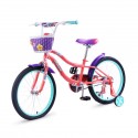 Mogoo Athena 20 inch Kids Bicycle Light Peach