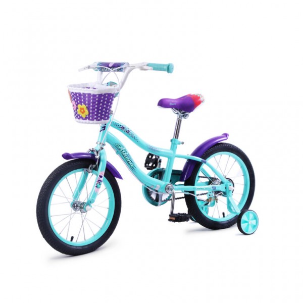 Mogoo Athena 16 inch kids bicycle Green