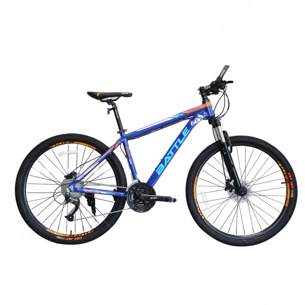 Battle 600 MTB Thunderbolt  27.5 Inch Mountain Bike - Blue