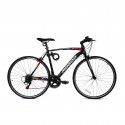 Mogoo Bolt MTB Road Bike 700c Bicycle Black