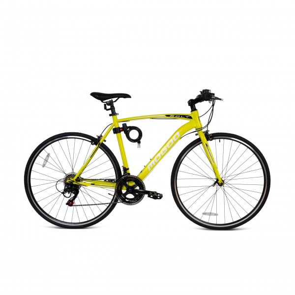 Mogoo Bolt MTB Road Bike 700c Bicycle Yellow