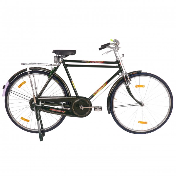 Hercules Mens Roadsters Double Bar 28 Inch Bike Green