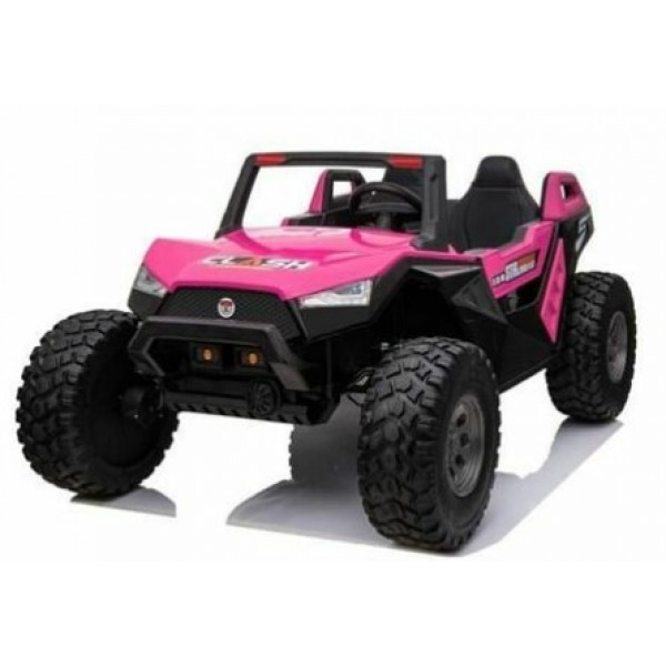 MYTS 12V Holicy Clash 4X4 Ride on Car UTV Pink