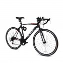 Mogoo Bolt Road Bike 700c Bicycle Black