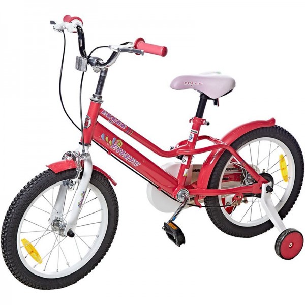 Mogoo Athens 16 Inch Bicycle Pink