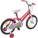 Mogoo Athens 16 Inch Bicycle Pink