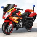 MYTS Ride On Police 12V Motorcycle - Red