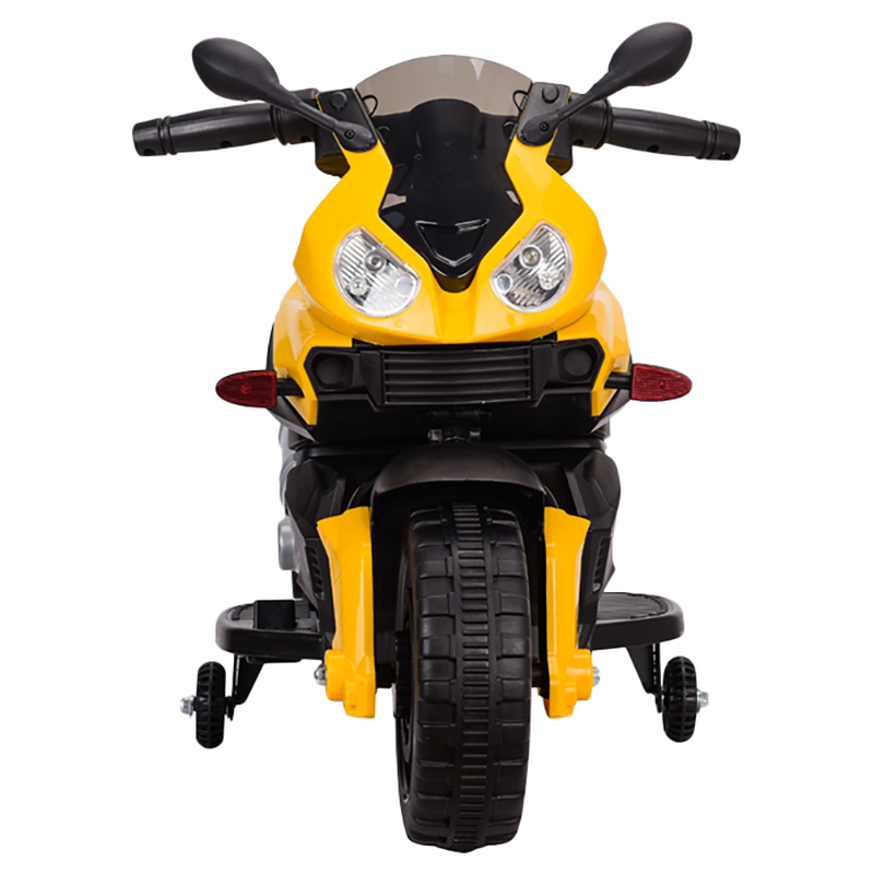 MYTS Rumbler Electric Ride On Motorcycle w/ Pedal 6V Yellow
