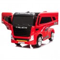 Battery Towing Container Ride On Truck Red