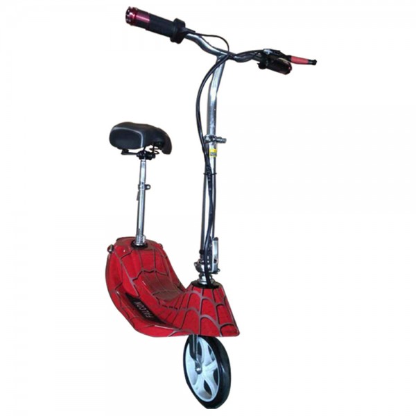 24v Snazzy Electric Foldable Scooter Red Spider