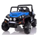 2 Seater Ride In Off Road Jeep 12V Blue