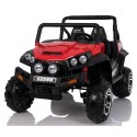 2 Seater Ride In Off Road Jeep 24V Red
