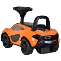 Licensed Mc Larren Push Car Orange