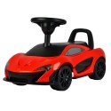 Licensed Mc Larren Push Car Red