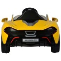 McLaren Style Kids 12VRide-On - Yellow