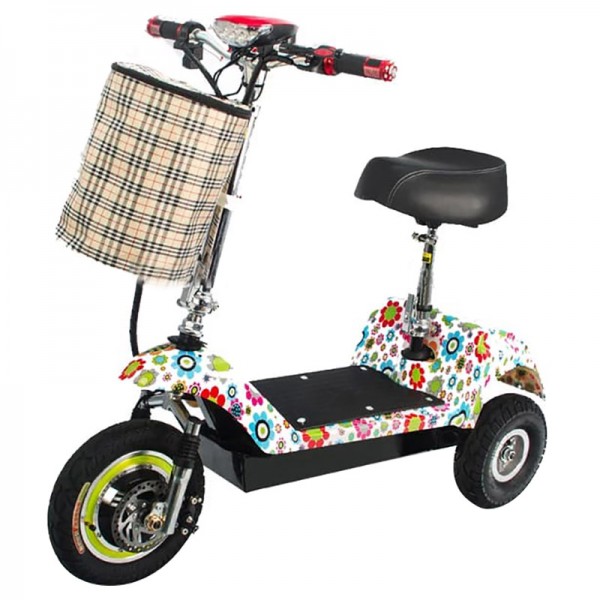 Mobility Champ Electric Scooter White Mix