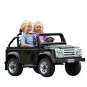 Ride On 2 seater Land Rover SVX 12V Black