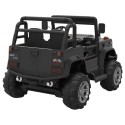 Ride On 4x4 Electric Wrangler 12V 2 seater Jeep Black