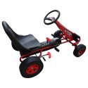 Ride On Go Kart Pedal Bike Red