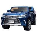Premium Metallic 12v 2 Seater Lexus  Blue