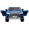 Premium Metallic 12v 2 Seater Lexus  Blue