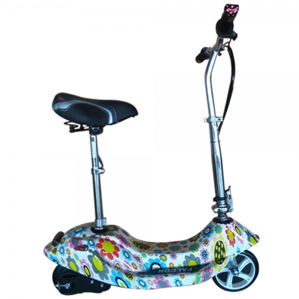 Myts  24v Snazzy Electric Foldable Scooter - Floral