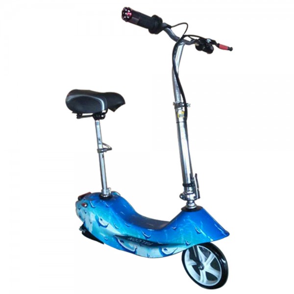 Myts  24v Snazzy Electric Foldable Scooter - Aqua Blue