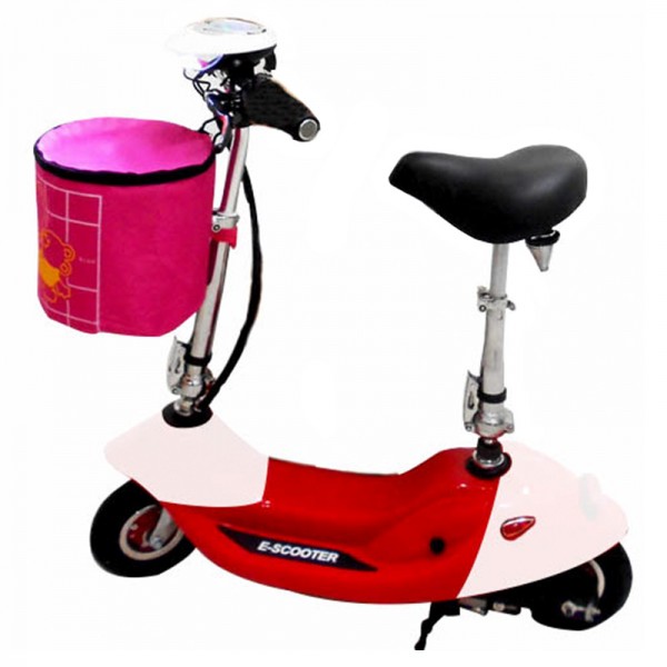 MYTS 24V Median Foldable Scooter For Teens - Red