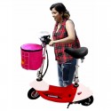 MYTS 24V Median Foldable Scooter For Teens - Red