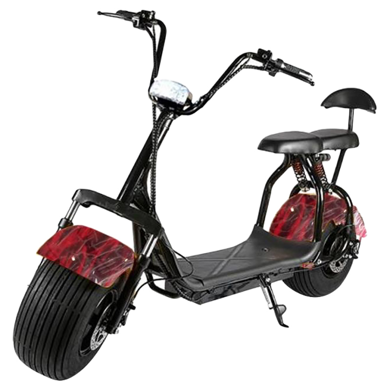 MYTS Coco City Harley 60V Fat Tyre Scooter Maroon