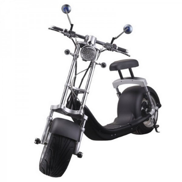 Electric Henry Edward 60V Harley Scooter 70 kmph - Black