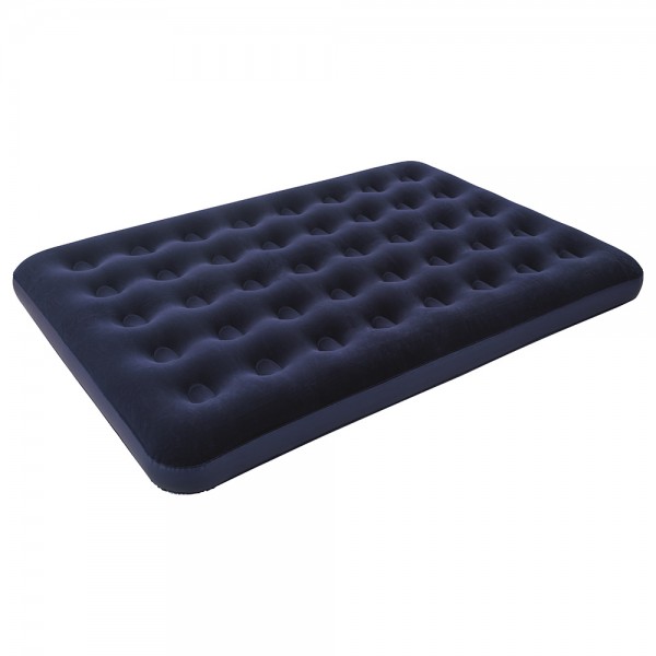 Bestway Flocked Air Bed Double Blue