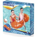 Bestway Hippo-Shaped Inflatable Ride-on Float