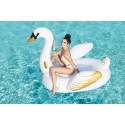 Bestway Luxury Swan Pool Float - White and Gold