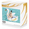 Bestway Luxury Swan Pool Float - White and Gold