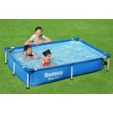Bestway 87" x 59" x 17"/2.21m x 1.50m x 43cm 1200L Splash Jr. Frame Pool