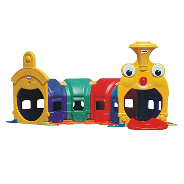 Four Section Climb & Crawl Engine Tunnel Playground