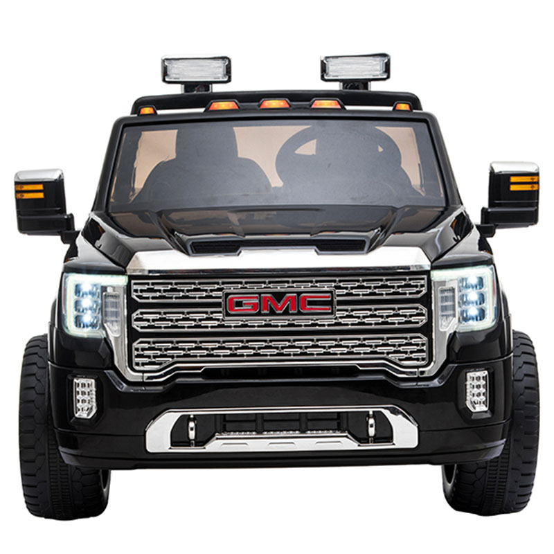 MYTS GMC 12V w/ Rubber Tyre & Leather Seat Black