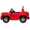 MYTS GMC 12V w/ Rubber Tyre & Leather Seat - Red
